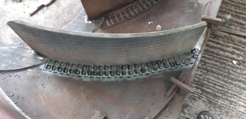 High-volume axial flow fan for industrial warehouse ventilation