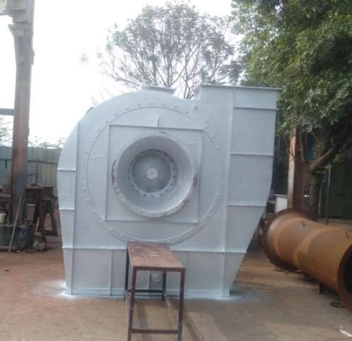 Heavy-duty centrifugal fan for high-pressure ventilation in steel manufacturing from hitecfan.com