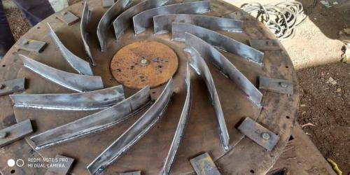 Heavy-duty centrifugal fan for high-pressure ventilation in steel manufacturing from hitecfan.com