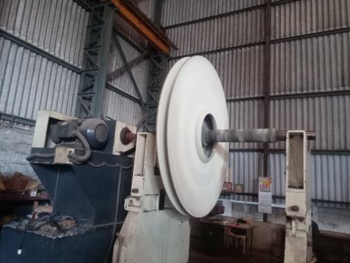 Heavy-duty centrifugal fan for high-pressure ventilation in steel manufacturing from hitecfan.com